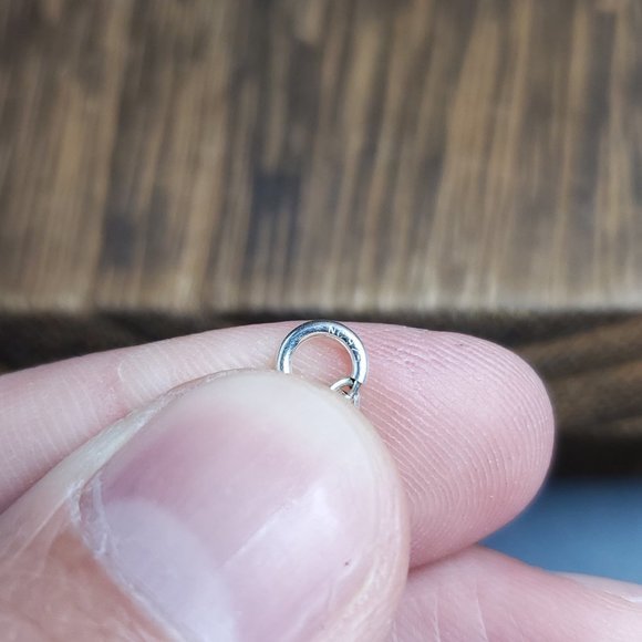 20 Inch Sterling Silver Your First Breath Took Mine Away Necklace - Picture 4 of 6